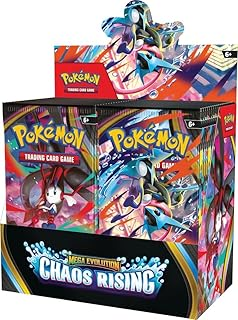 Pokémon TCG: Mega Evolution — Chaos Rising Booster Display