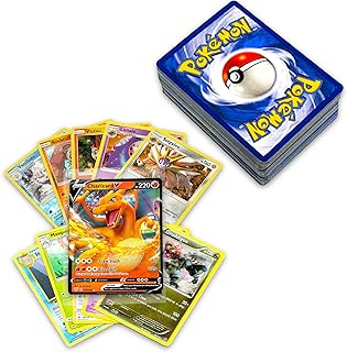 50+ Official Pokemon Cards Collection with 5 Foils — GX, EX, FA, Tag Team, Or Secret Rare